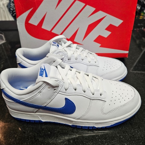 Dunk Low 'White Hyper Royal' sz various - Picture 3 of 11